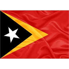 Timor Leste - Tamanho: 1.35 x 1.93m